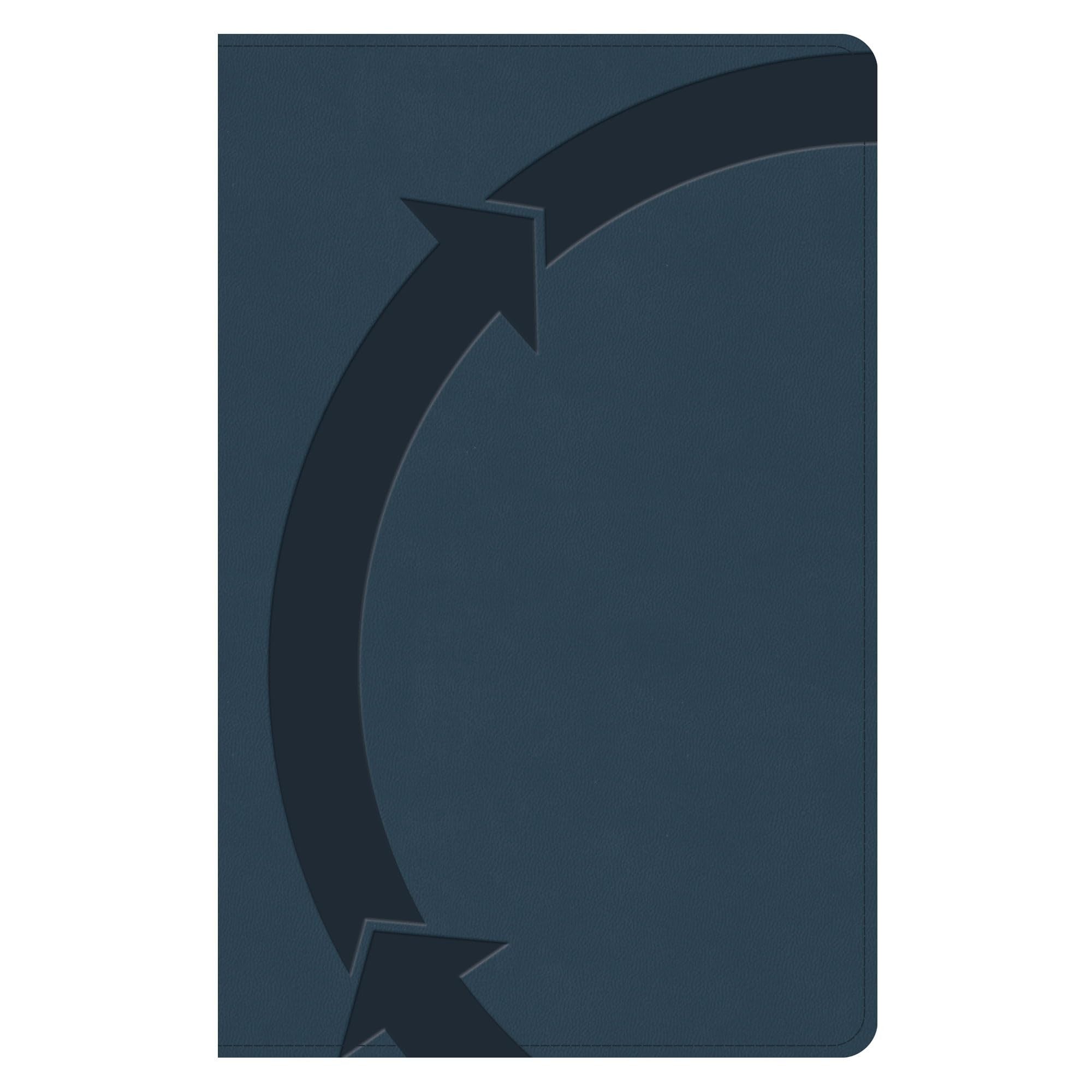 Elevate your faith with the CSB Daily Disciples Bible Blue, a luxury Bible for discerning readers.