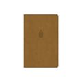 Elevate your faith with the luxurious CSB Personal Size Giant Print Bible, featuring red letter edition in a rich camel tone.