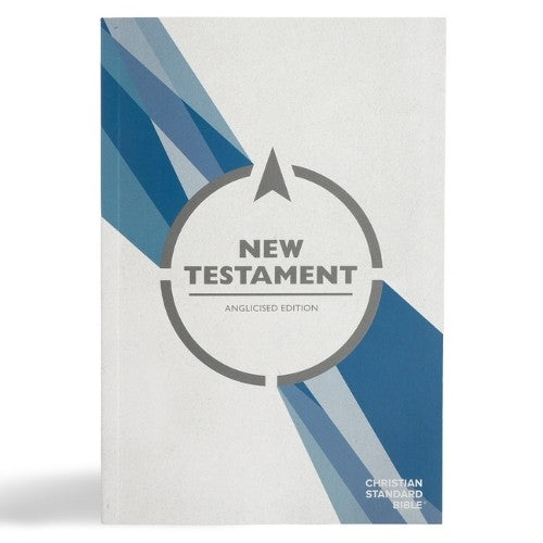 Elevate your faith with the luxurious Christian Standard Bible Outreach New Testament in Black Letter Edition.