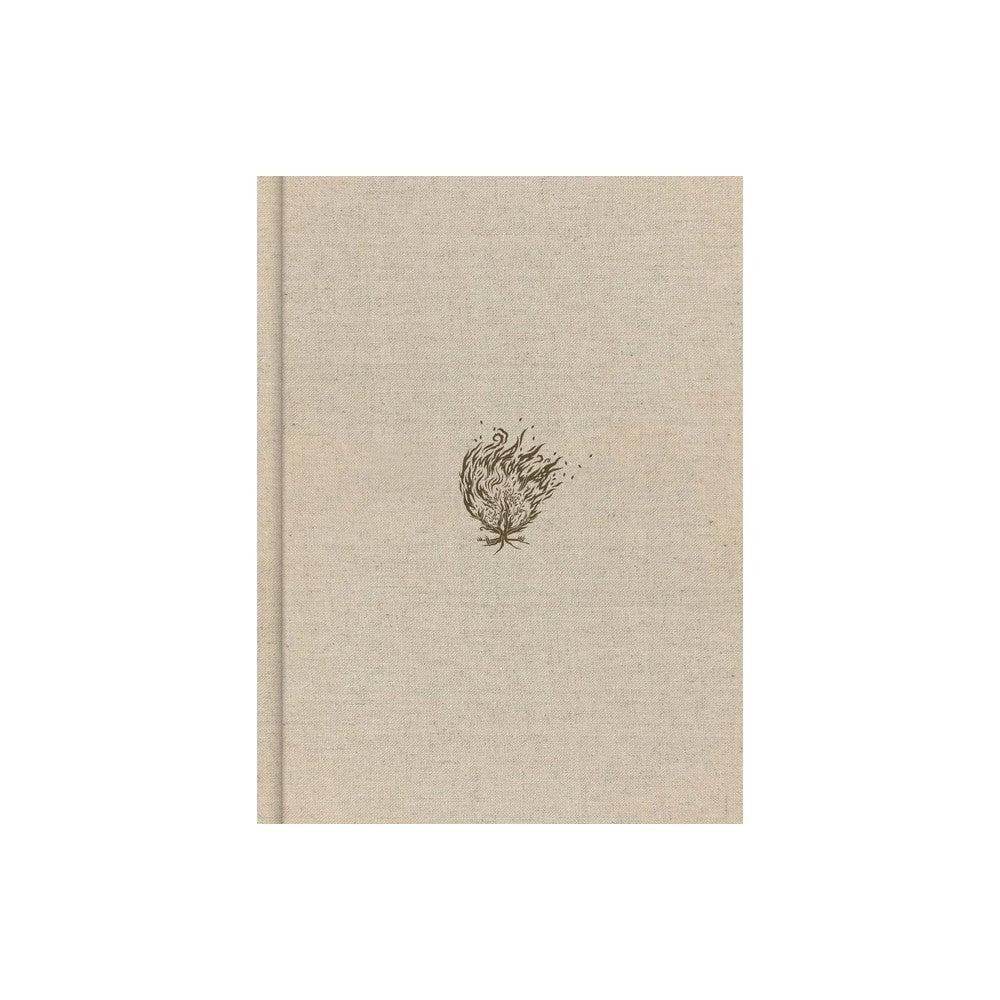 Elegant cream-colored Luxury CSB Christian Standard Bible Experience Bible with red letter edition