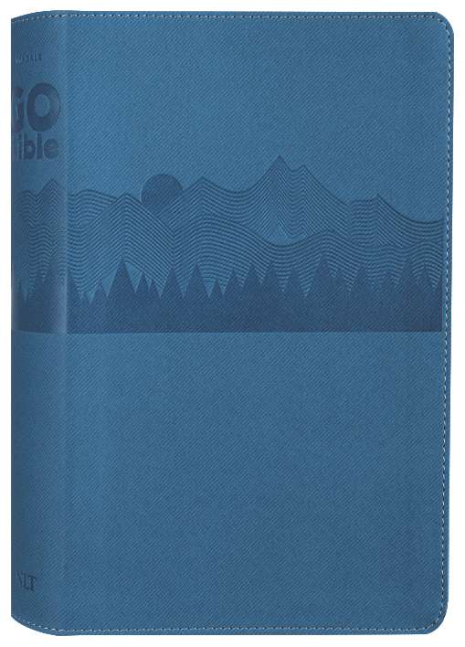 NLT Go Bible for Kids featuring Blue Mountains illustrations