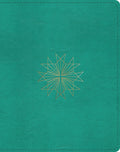 ESV Single Column Journaling Bible with Resplendent Cross Design for devotion and note-taking