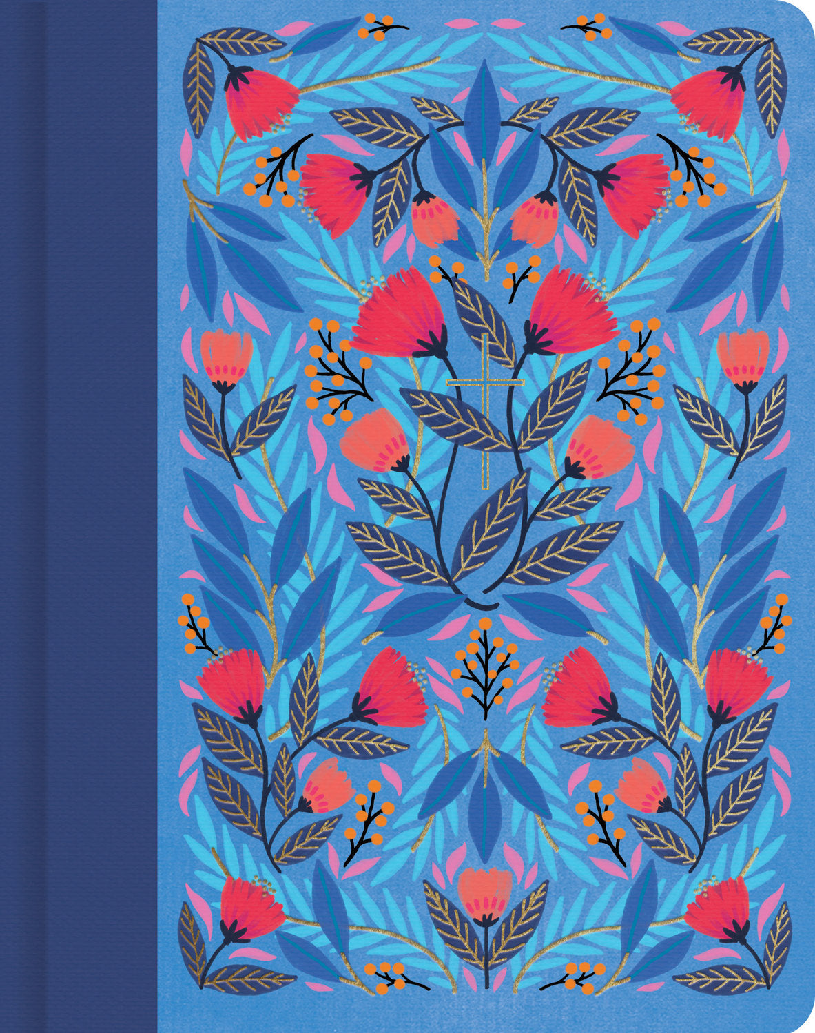 ESV Single Column Journaling Bible with beautiful garden-themed artwork by Jess Phoenix.