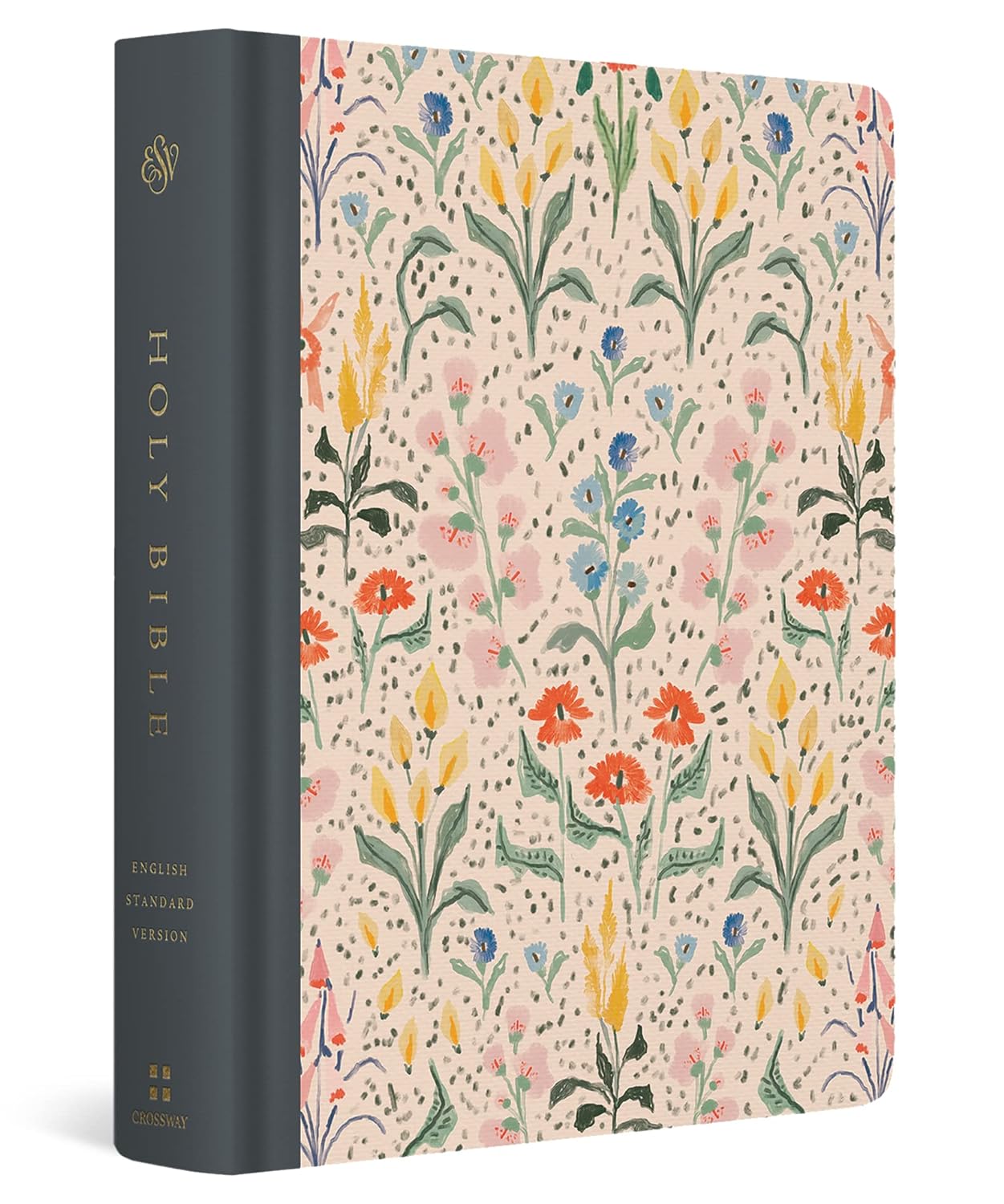 ESV Single Column Journaling Bible by Lulie Wallace In Bloom Artist Series 2nd Edition