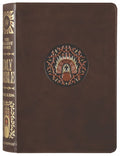 ESV The Biggest Story Holy Bible for Kids in Brown Living Hope Design Indexed Black Letter Edition