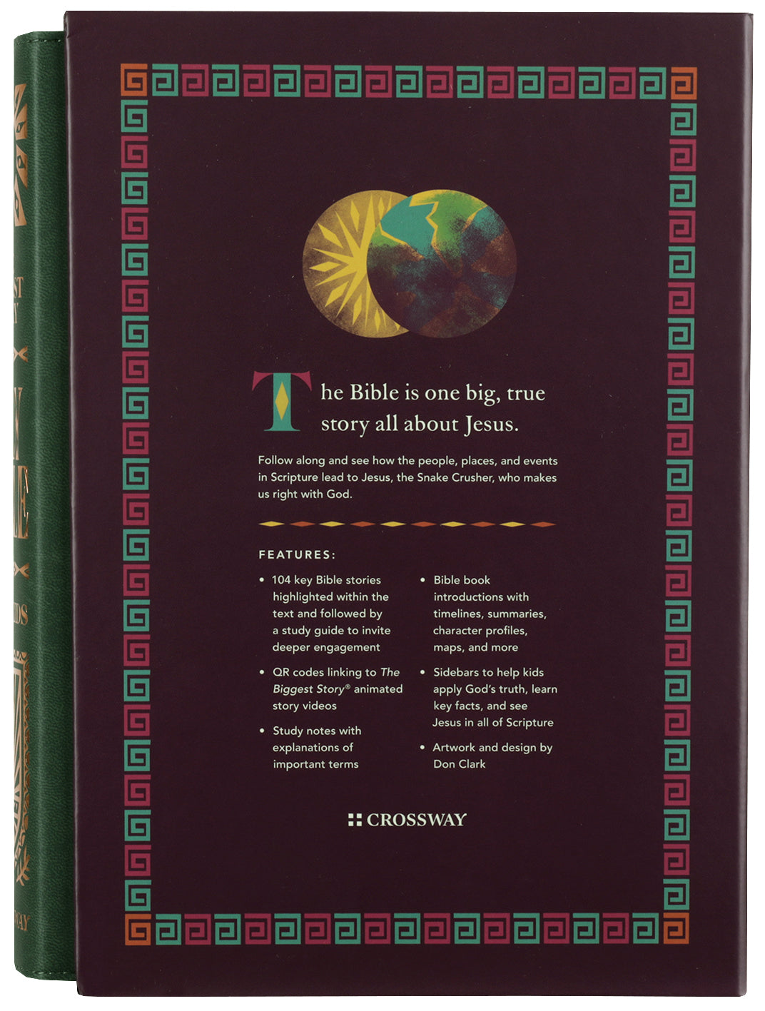 The Biggest Story ESV Holy Bible for kids with armor design