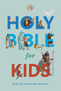 ESV Kids Holy Bible for Children, a compact and kid-friendly Bible with the black letter edition