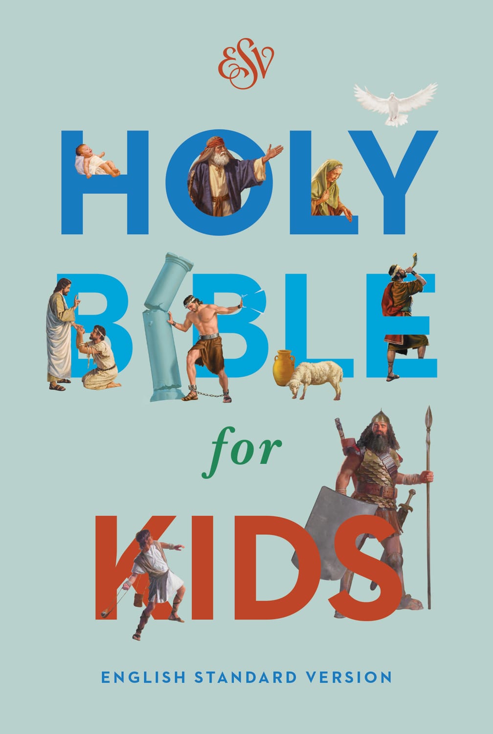 ESV Kids Holy Bible for Children, a compact and kid-friendly Bible with the black letter edition