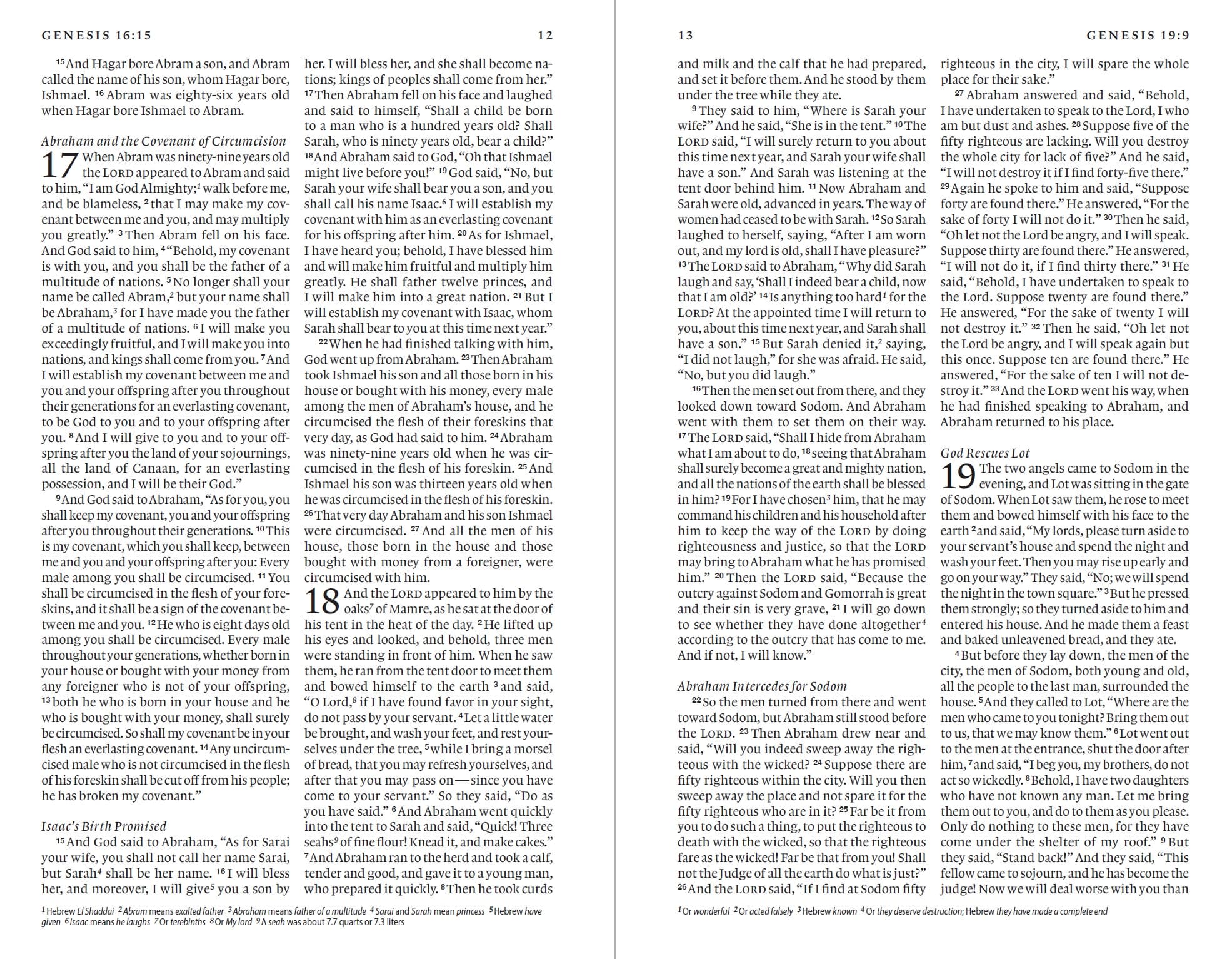 Close-up view of the ESV Holy Bible for kids, showcasing large print black letter edition design.
