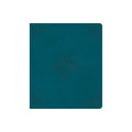 ESV Journaling Bible Deep Teal, Fleur-de-lis Design