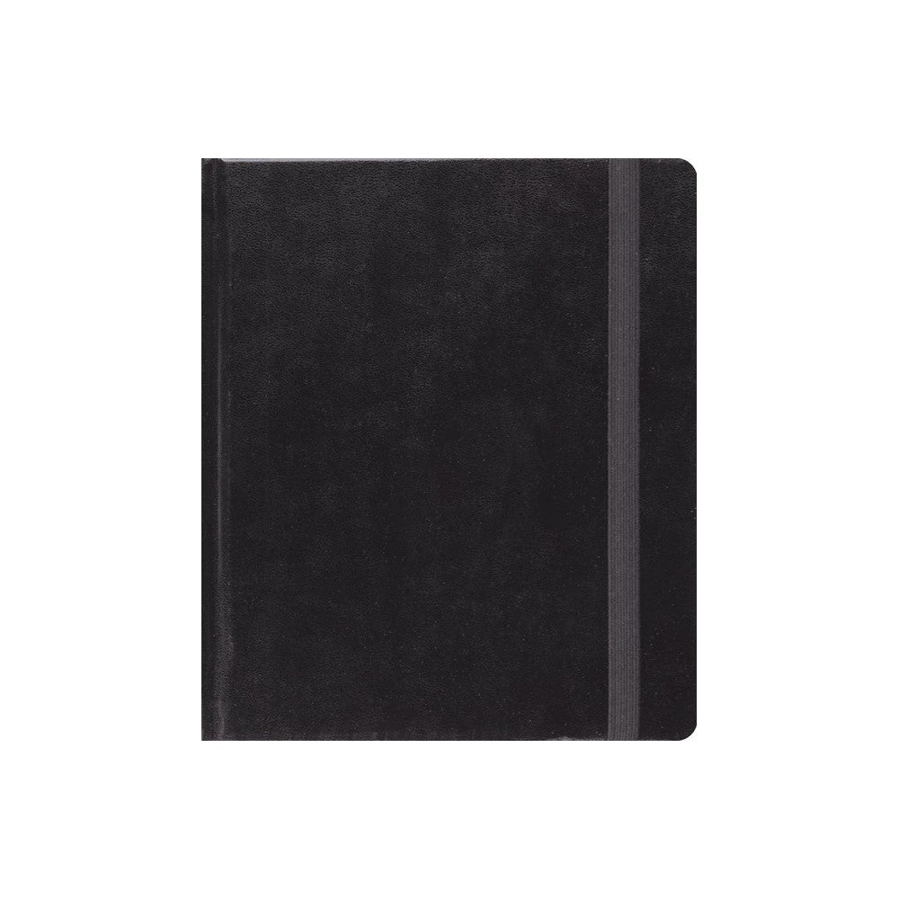 ESV Journaling Bible with a sleek black cover. Perfect for note-taking and scripture reflection.