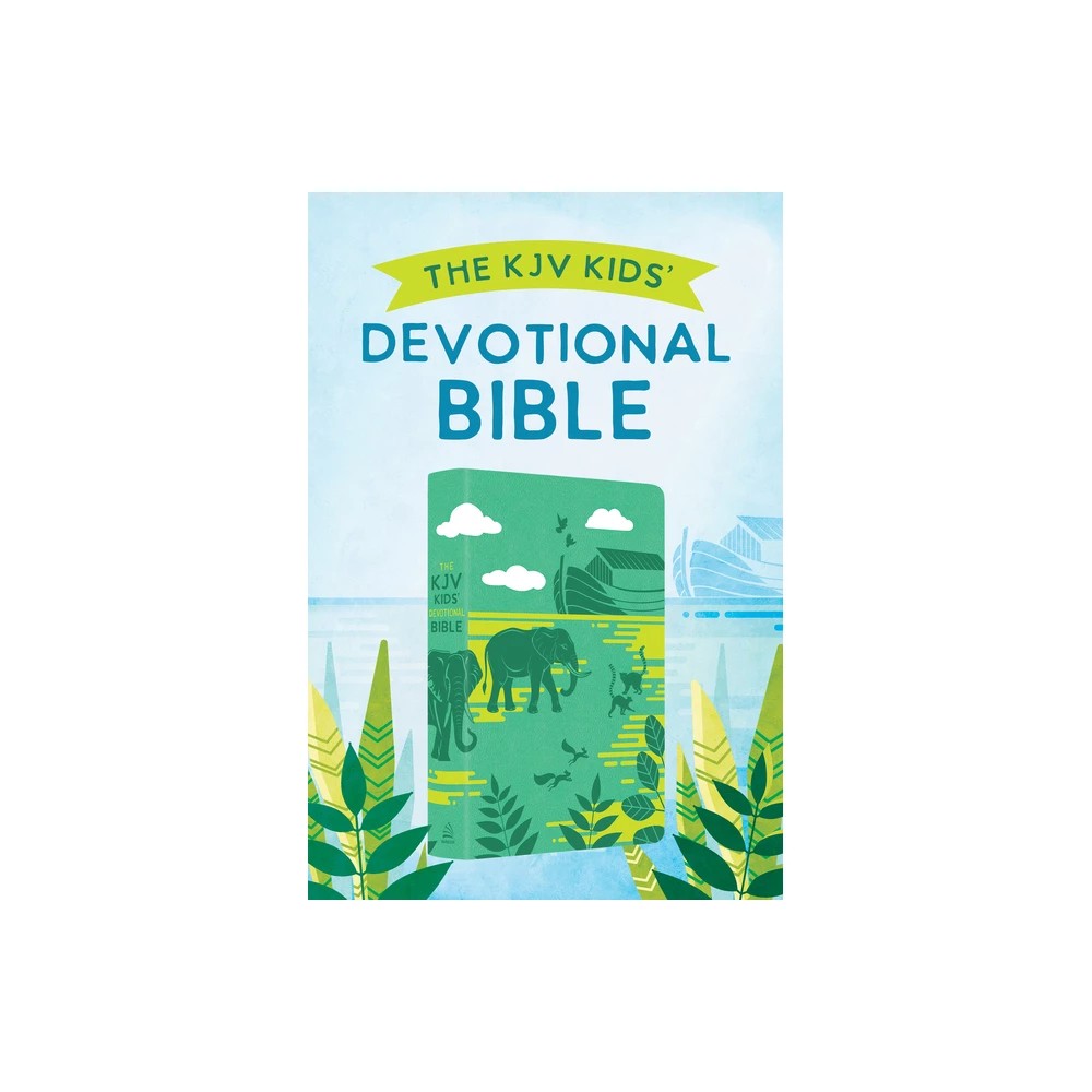 Young readers' Bible with devotionals and scripture for kids' spiritual growth and learning.