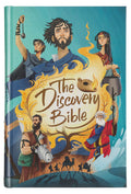 NLT Discovery Bible for Kids, a children's Bible featuring interactive learning and exploration