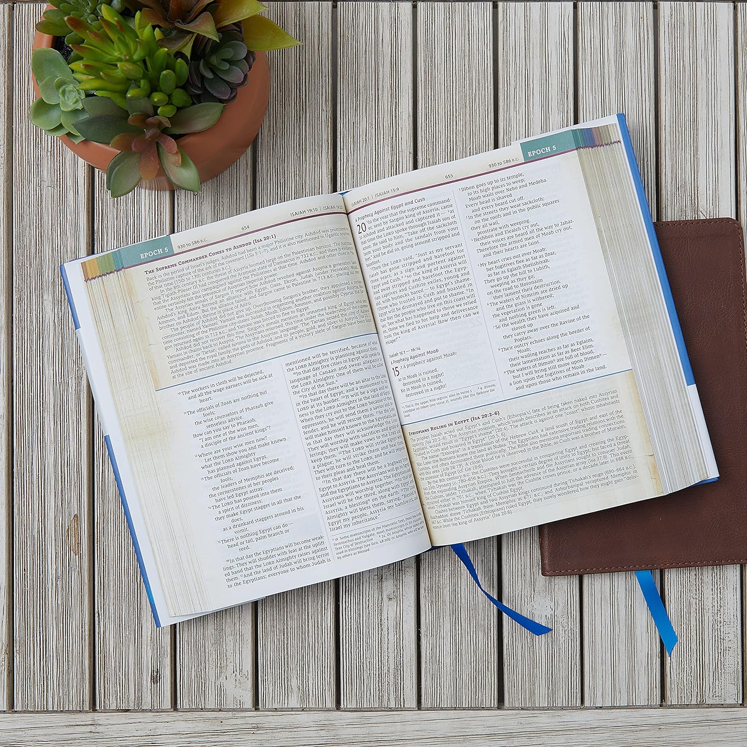 New International Version Chronological Study Bible, Chronological Reading Plan Imitation Leather