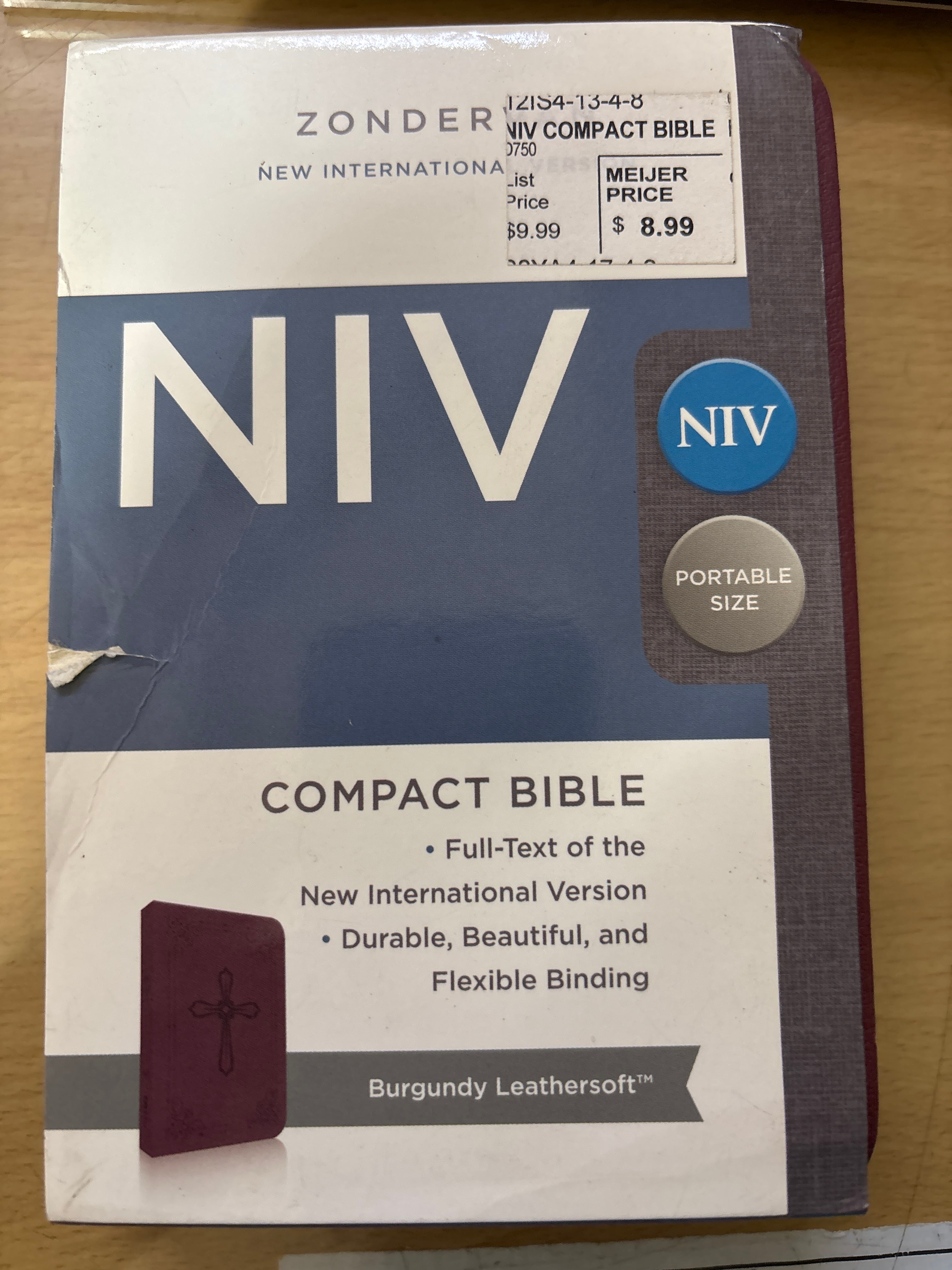 Clearance sale! NIV Take-It-Anywhere Compact Bible
