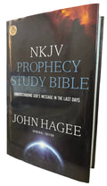 NKJV, Prophecy Study Bible, Hardcover, Red Letter Edition: Understanding God's Message in the Last Days Hardcover