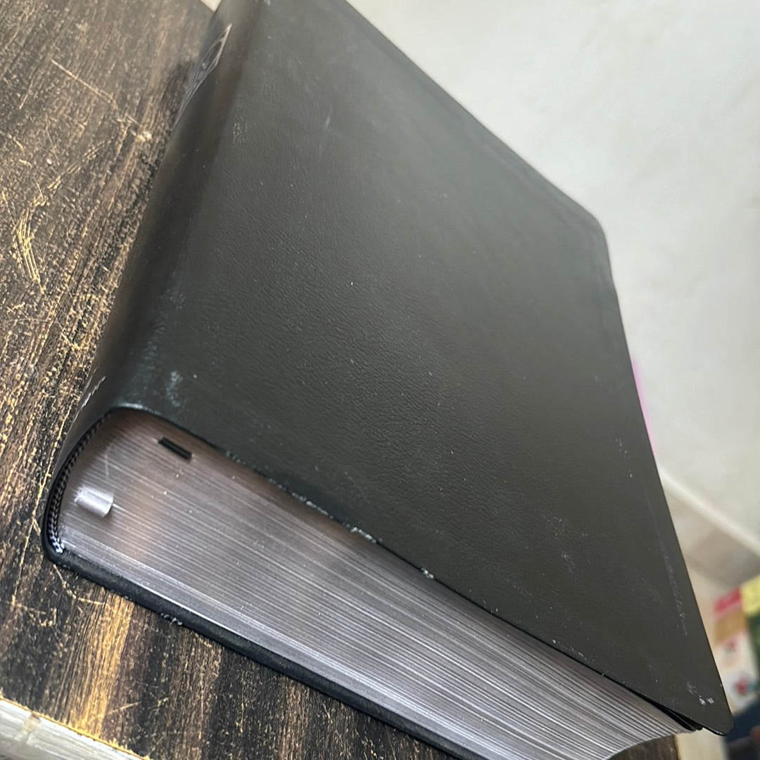 Clearance sale 2024! NIV Study Bible: New International Version, Black Bonded Leather, Red Letter, Comfort Print (NIV Study Bible, Fully Revised Edition) Bonded Leather – Large Print,