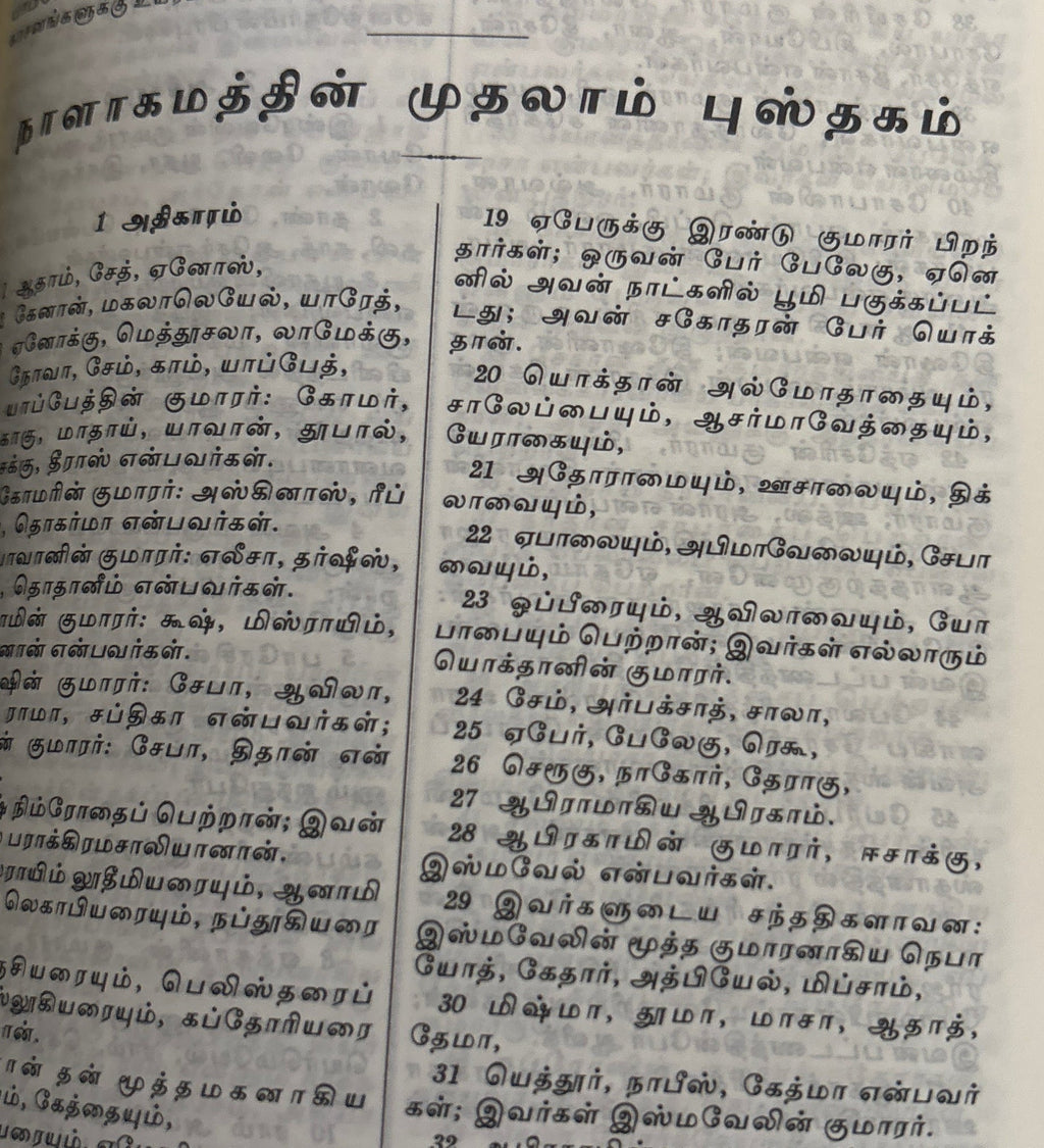 Limited Edition Tamil Bible OV 27 TI Yapp – Wedding White Edition | Thumb Index | New Ortho | Holy Land Pictures | KBS Premium Gift Bible