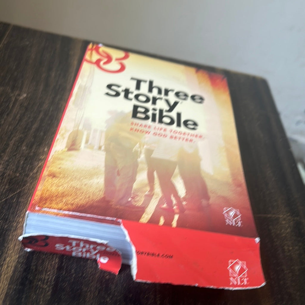 NLT Three Story Bible Clearance Sale - Discounted Bible