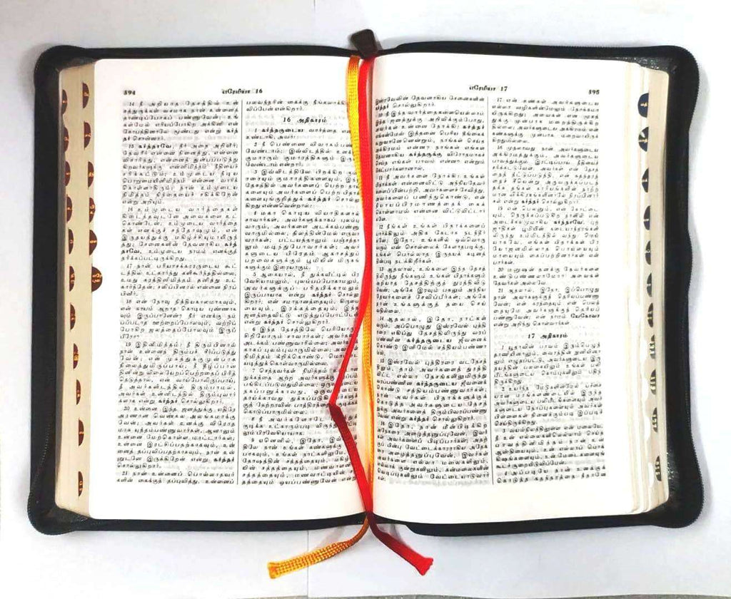 OV 55 ZTI Tamil Bible, Korean Print, Burgundy Zippered Edition (ISBN: 9788119796229)