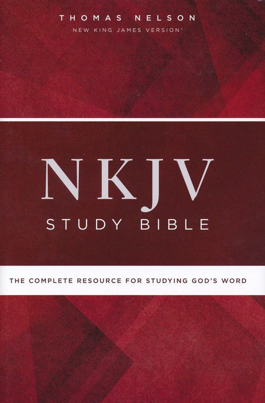 In-depth study resources and NKJV Study Bible, Hardcover, Comfort Print