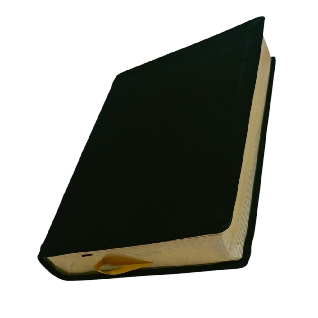 NKJV Large Print Reference Bible – MacLaren Series, Black Leathersoft (Thomas Nelson)