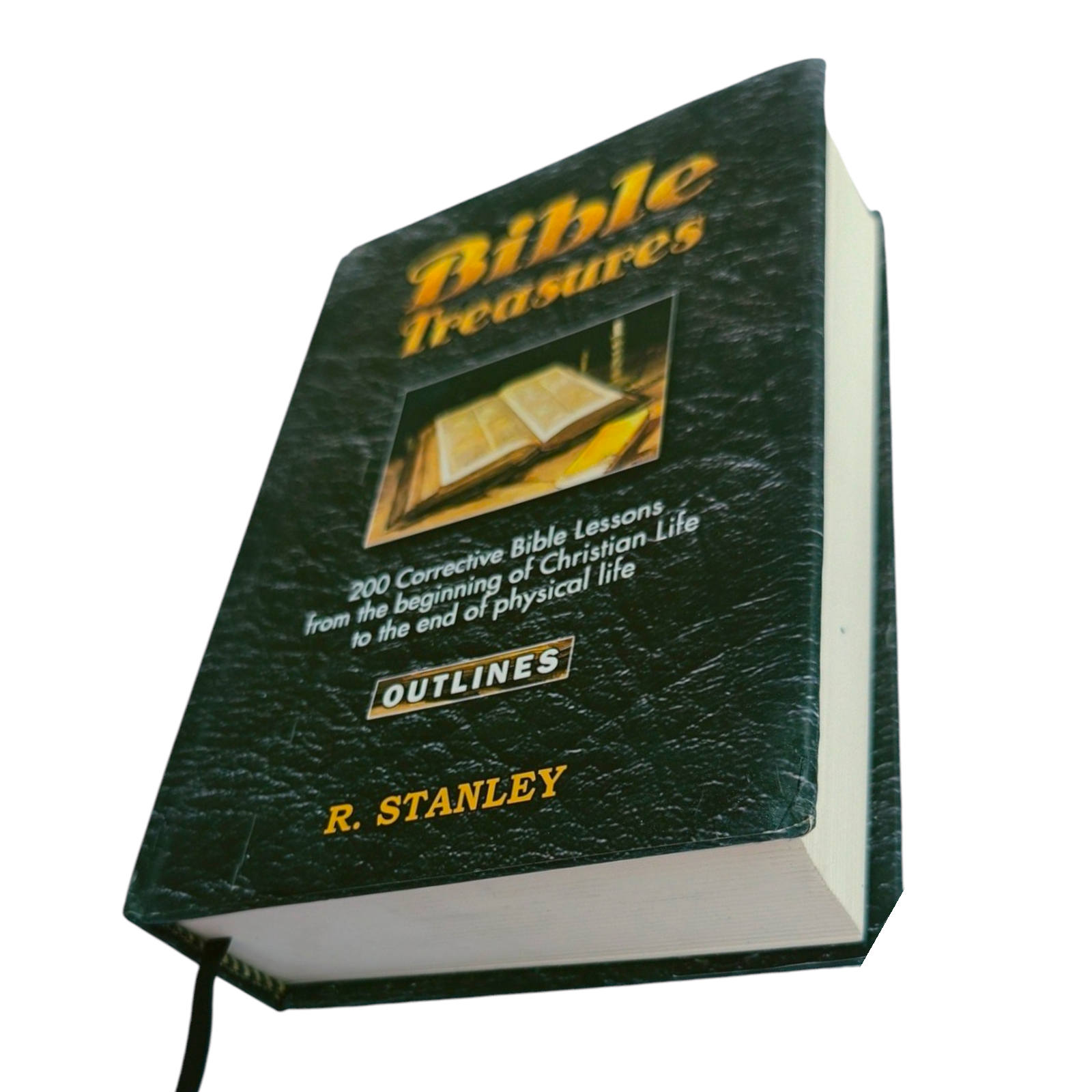 Bible Treasures: 200 Corrective Bible Lessons (Outlines) by R. Stanley – Hardcover Study & Discipleship Guide
