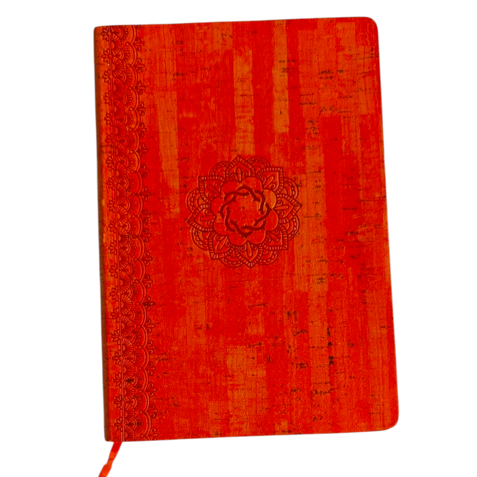 NKJV Essential Teen Study Bible – Orange Cork LeatherTouch (146 Devotions)