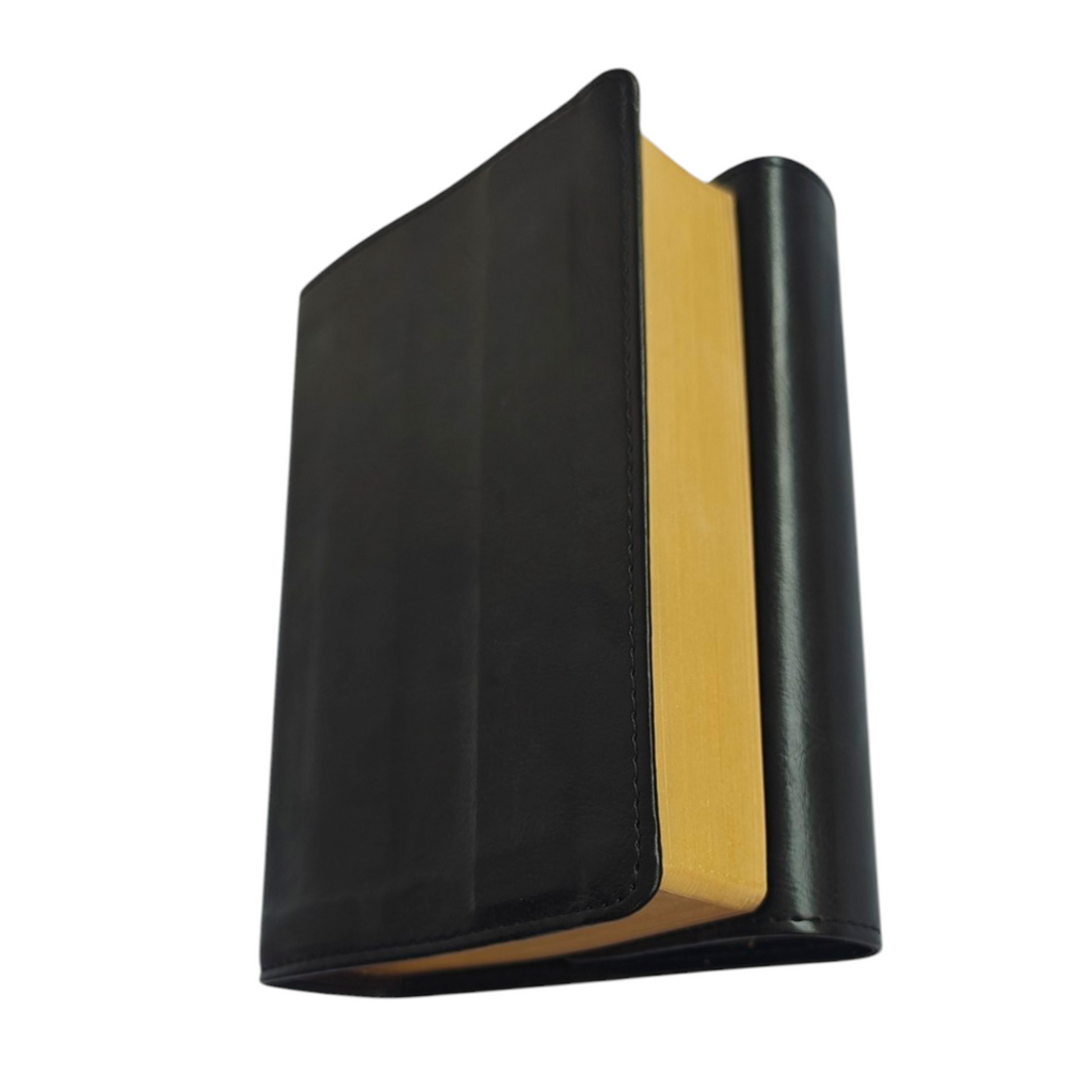 Holman KJV Large Print Compact Reference Bible – Black LeatherTouch with Magnetic Flap