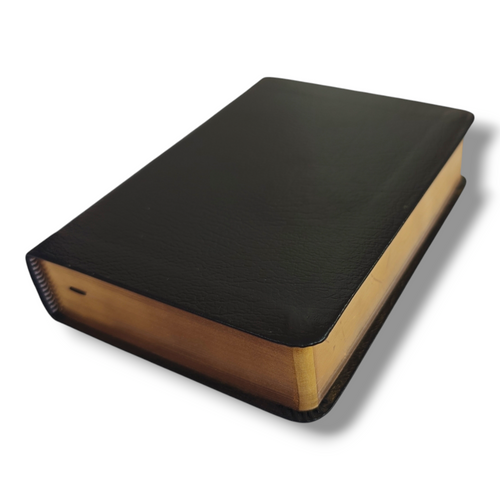 Hendrickson KJV Large Print Compact Reference Bible – Black Bonded Leather