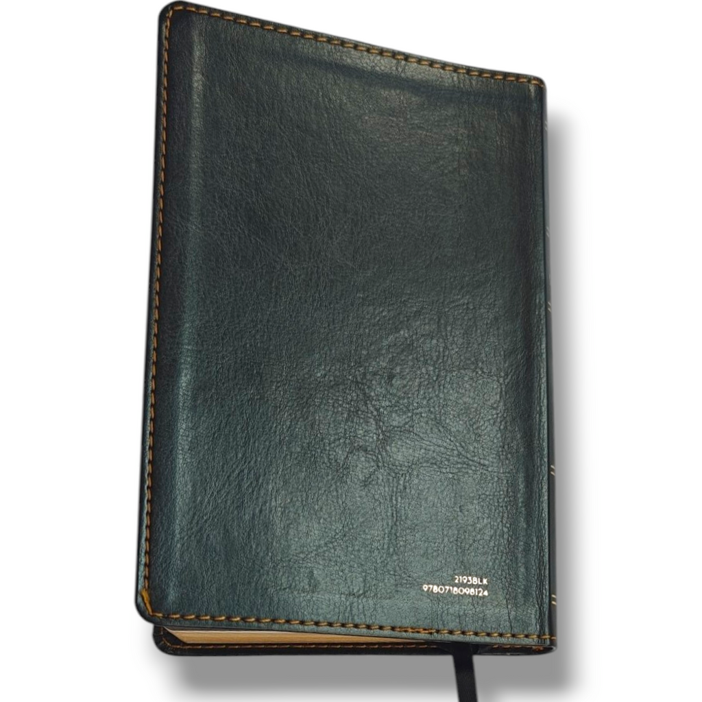 Hendrickson KJV Large Print Compact Reference Bible – Black Bonded Leather