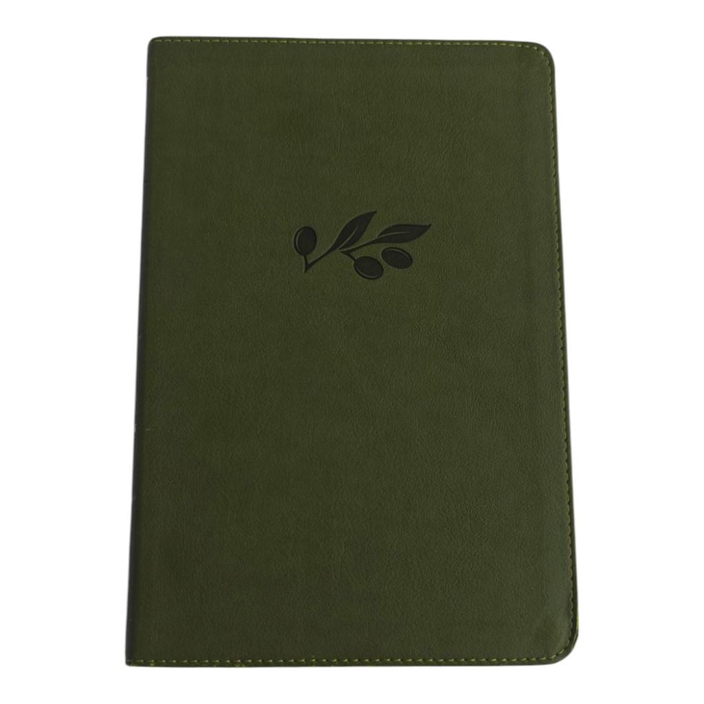 Holman KJV Thinline Bible – Olive LeatherTouch (Pure Cambridge Edition)