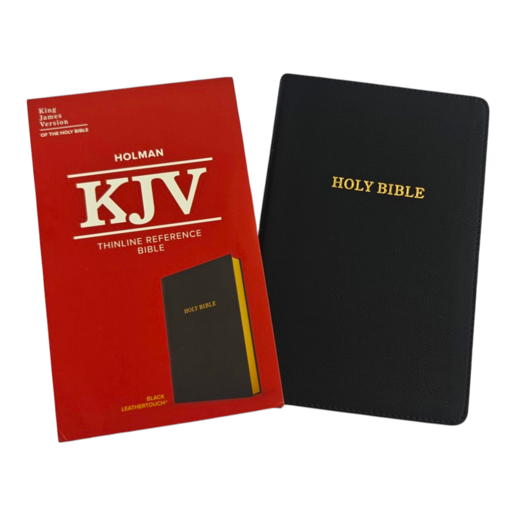 Holman KJV Thinline Reference Bible – Black LeatherTouch (Pure Cambridge Edition)