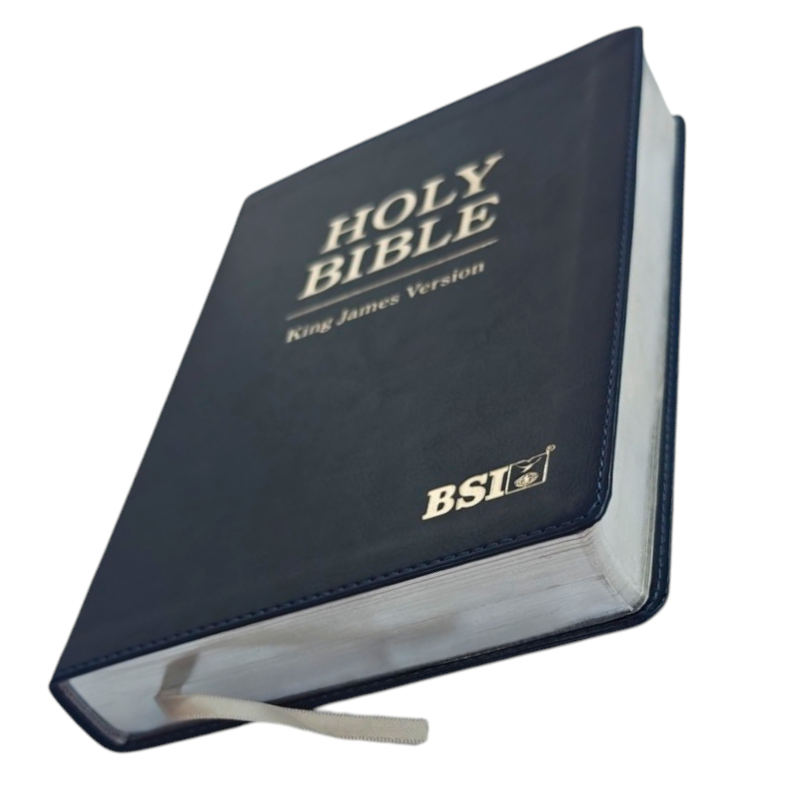 KJV Holy Bible, Large Print Edition – Blue PU Leather (Scandinavia Publishing House, 2024)