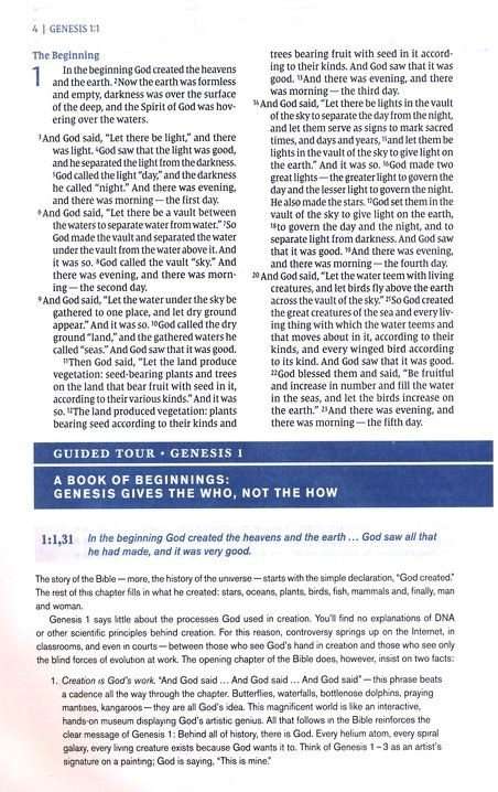 NIV Student Bible, Personal Size, Tan LeatherSoft Edition (ISBN: 9780310461715)