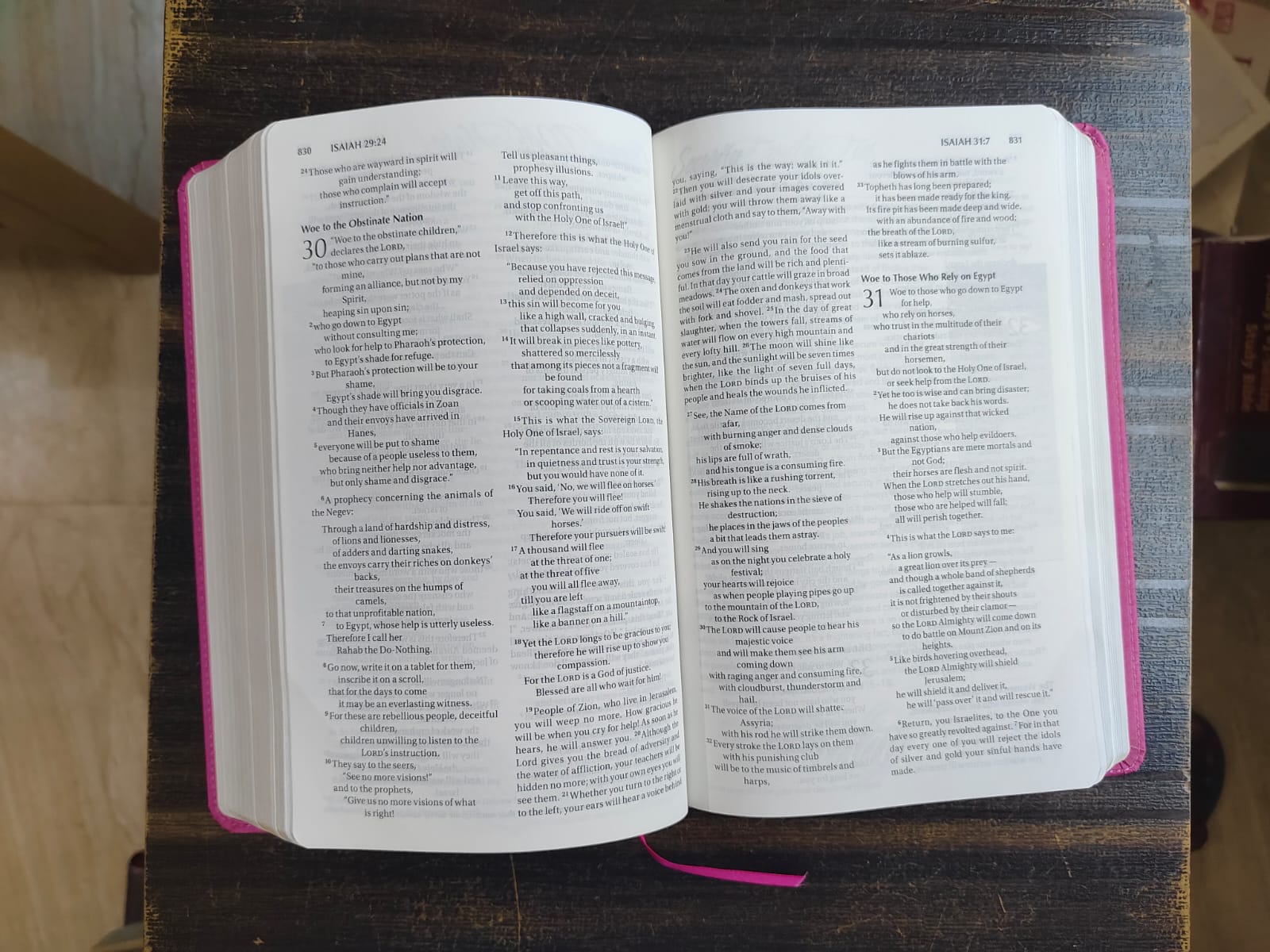 Imitation leather bound NIV Women's Devotional Bible