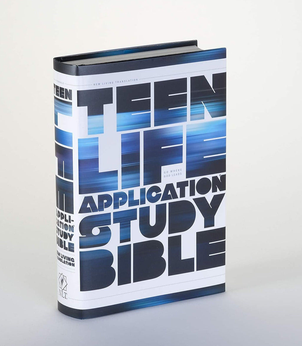 NLT Teen Life Application Study Bible Hardcover with illustrated content