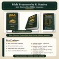 Bible Treasures: 200 Corrective Bible Lessons (Outlines) by R. Stanley – Hardcover Study & Discipleship Guide