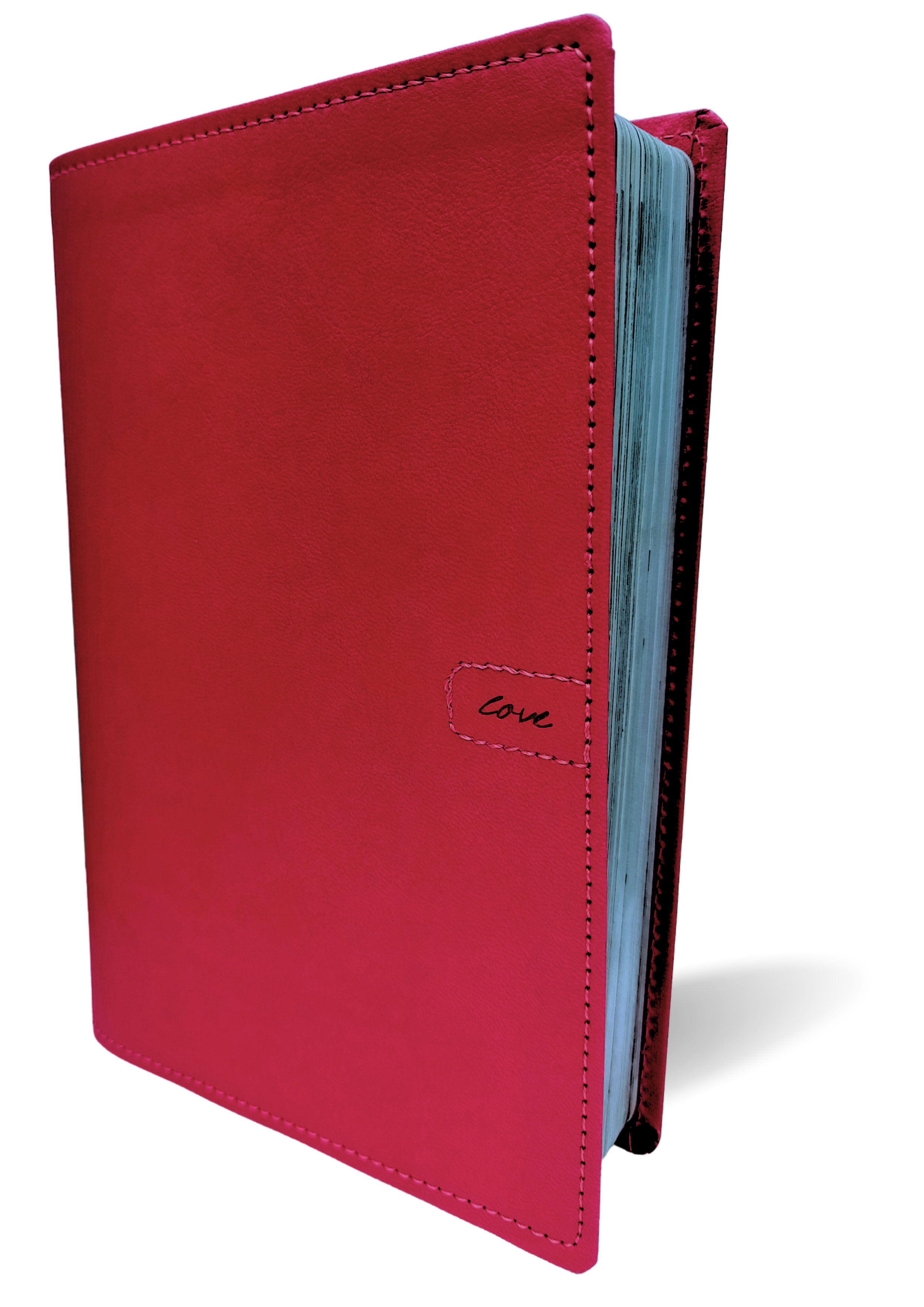 NLT Teen Life Application Study Bible Compact Edition: New Living Translation, Pink Love Edition, LeatherLike Imitation Leather
