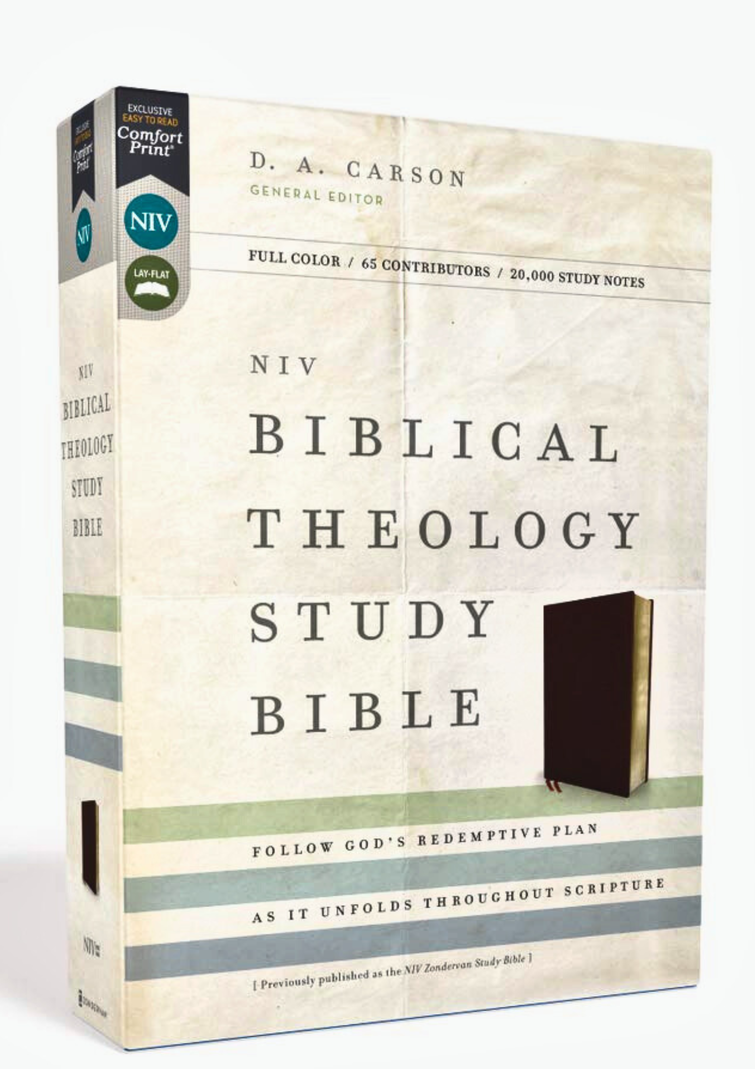 Biblical Theology Study Bible: New International Version, Burgundy, Bonded Leather, Comfort Print; Follow Gods Redemptive Plan As It Unfolds Throughout Scripture Bonded Leather – Illustrated,
