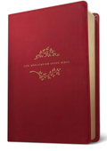 NIV Life Application Study Bible, Third Edition (LeatherLike, Berry) Tyndale NIV Bible with Updated Notes and Features, Full Text New International Version
