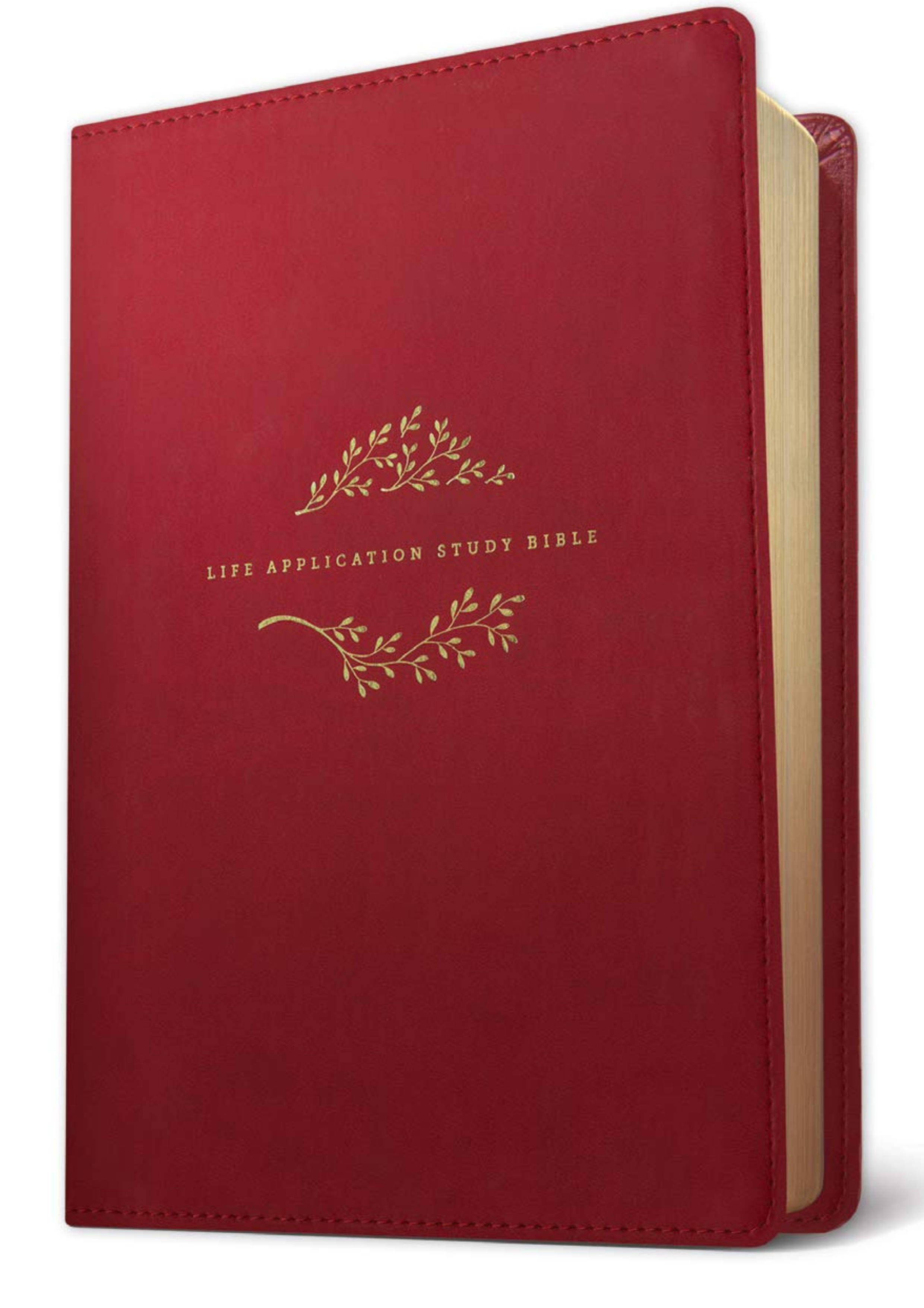 NIV Life Application Study Bible, Third Edition (LeatherLike, Berry) Tyndale NIV Bible with Updated Notes and Features, Full Text New International Version