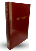 Pew Bible NLT (Hardcover, Burgundy/maroon)