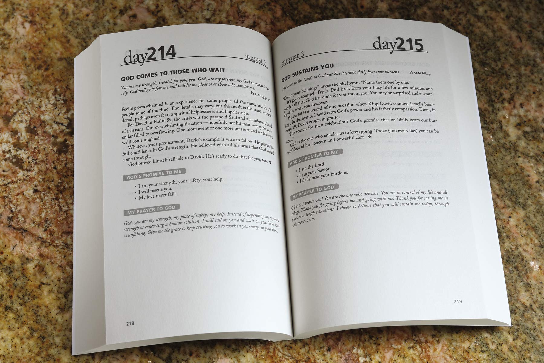 NIV, Once-A-Day Promises Devotional, Paperback