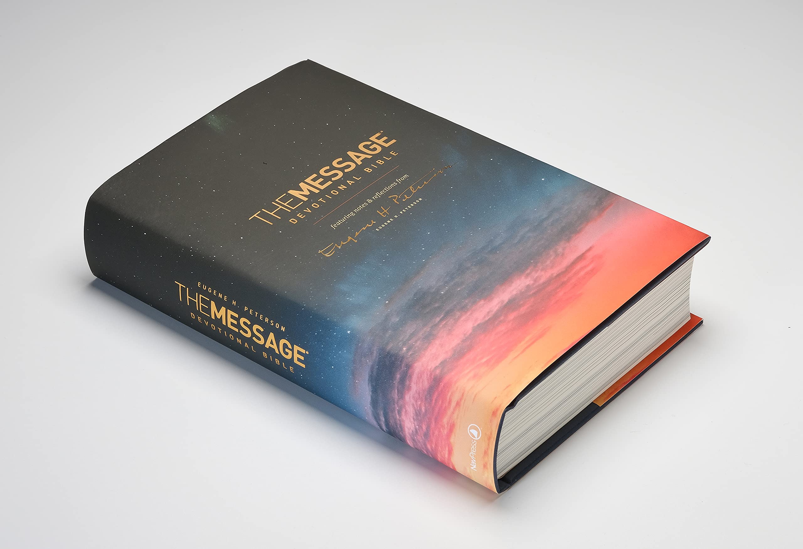 The Message Devotional Bible Hardcover