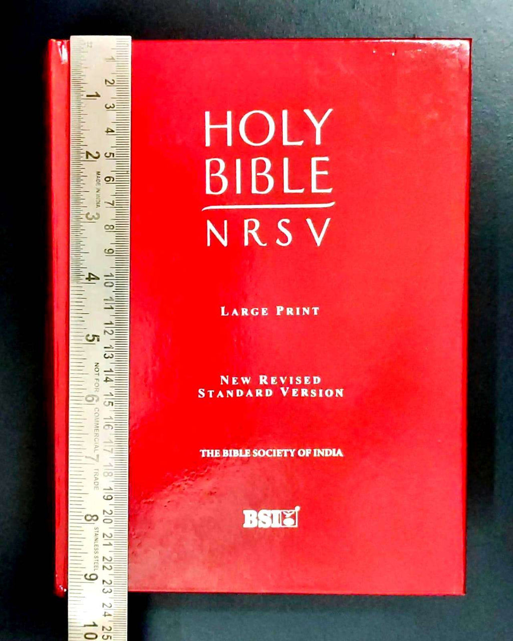 NRSV Large Print Bible, New Revised Standard Version - Hardbound Edition (ISBN: 9780564035670)