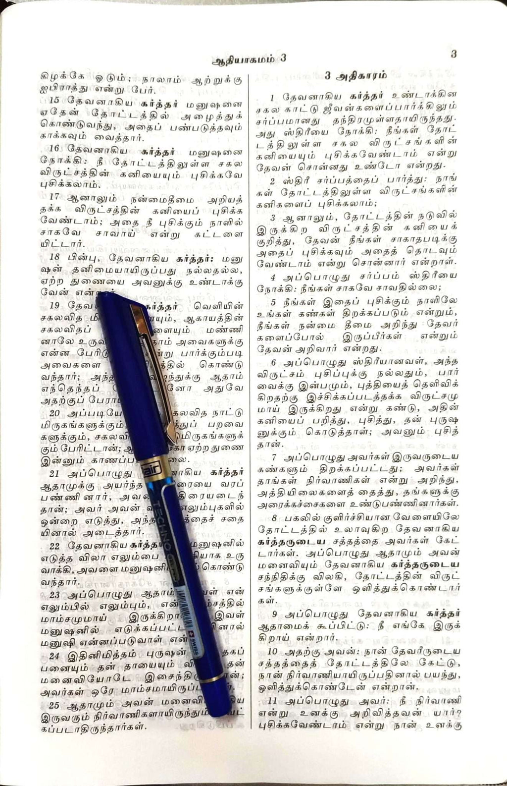 Korean Tamil Bilingual Bible, Large Print, Burgundy Zip Cover, No Thumb Index (ISBN: 9788119796496)