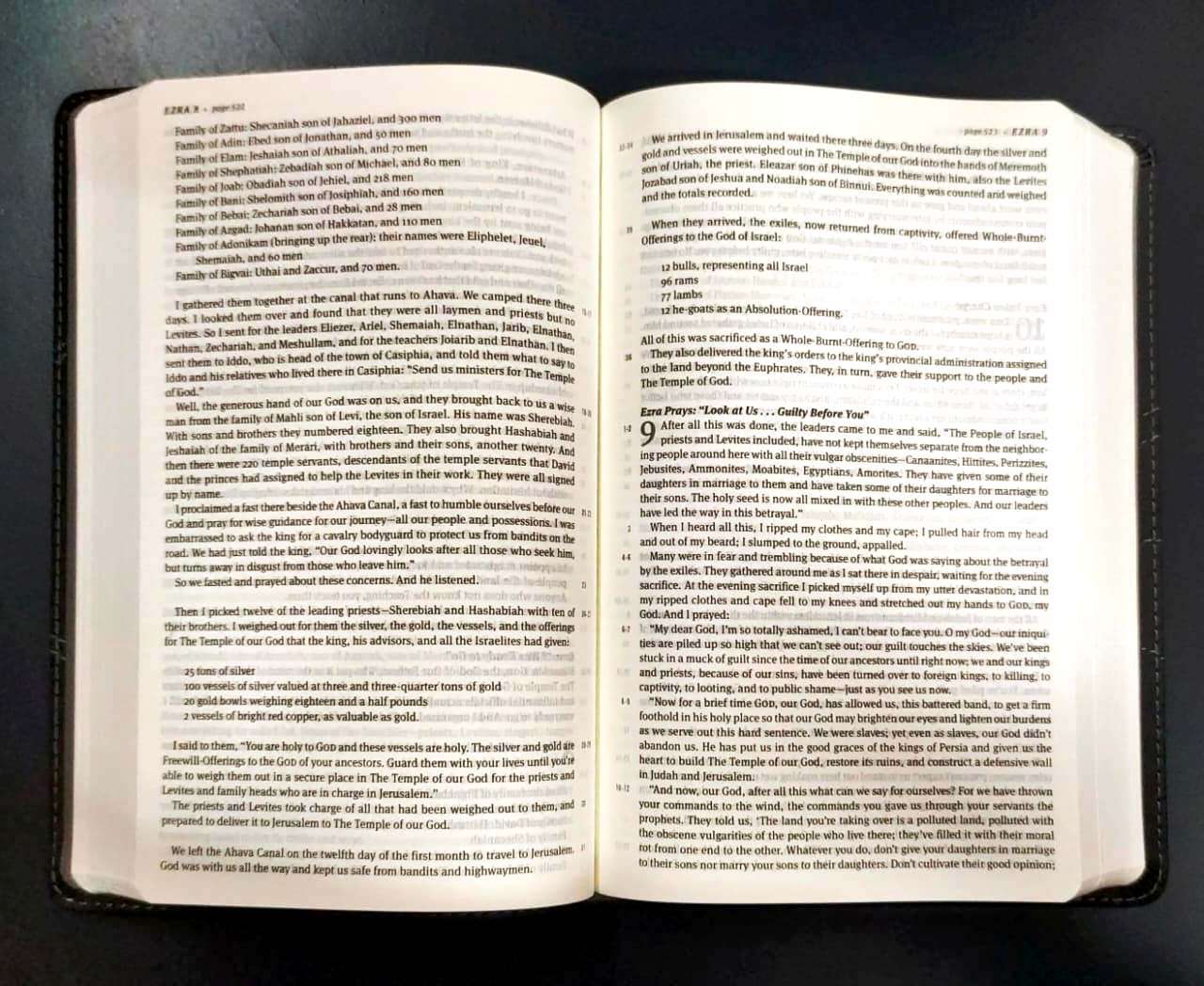 The Message Bible: Personal Size Edition - Black Wave Leather-Look Cover (ISBN: 9781631465284)