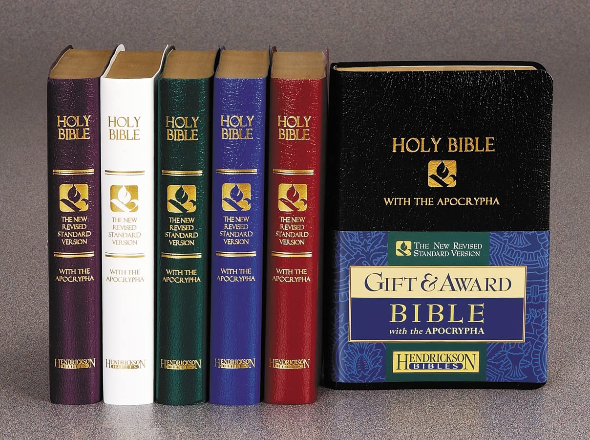 English Bible with Apocrypha in NRSV translation, imitation leather edition