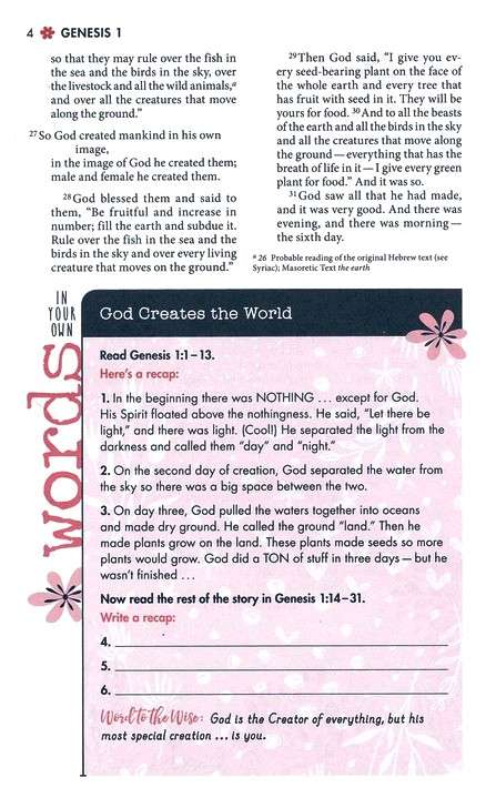 NIV Ultimate Bible for Girls: Faithgirlz Hardcover Edition (ISBN: 9780310765257)